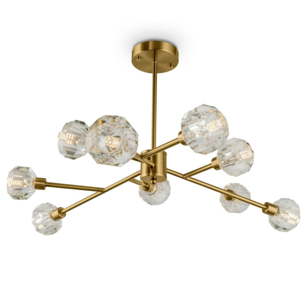 Freya Crystal Grace Золотая бронза Люстра FR5114PL-09BZ