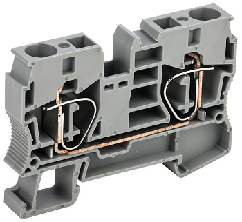 IEK Клемма пружинная КПИ 2в-10 70А серый