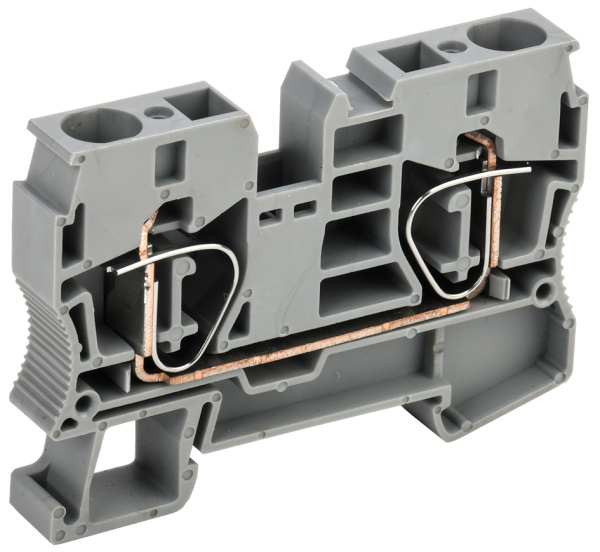 IEK Клемма пружинная КПИ 2в-10 70А серый