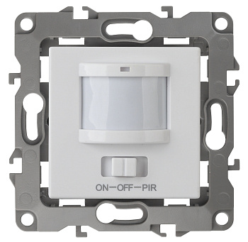 ЭРА 12-4104-01 Датчик движения 3-проводной, 180-240В, 400Вт, IP20, 12, Белый