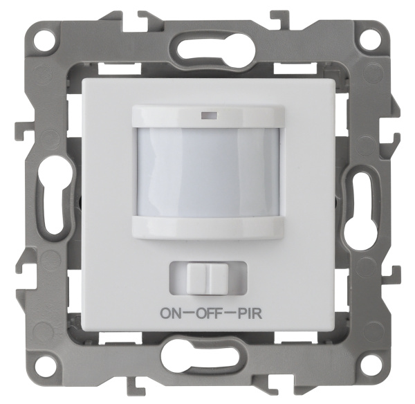 ЭРА 12-4104-01 Датчик движения 3-проводной, 180-240В, 400Вт, IP20, 12, Белый