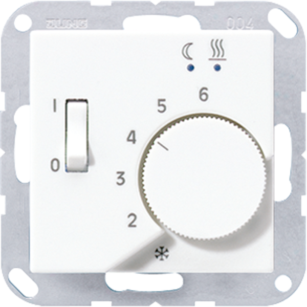 Купить JUNG A 500 Белая Регулятор теплого пола, 10(4)А FTRA231WW