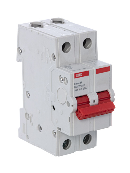 Купить ABB Basic M Выключатель нагрузки 2P, 16A, BMD51216 2CDD642051R0016