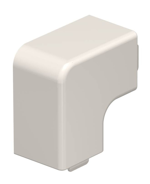 OBO Bettermann Угол плоский кабель-канала WDK 25x25 мм, ПВХ кремовый RAL9001 6161235