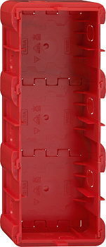 Gira E22 Коробка монтажная 3-ая для сплошных стен 289300