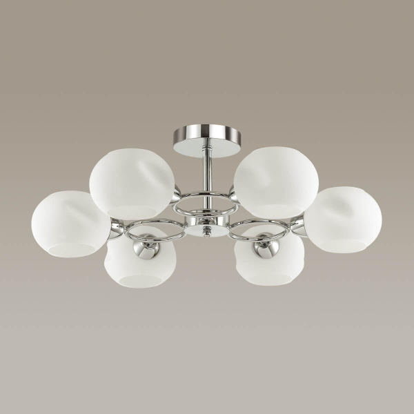 Lumion 4548/6C COMFI LN21 063 хром, белый Люстра потолочная E14 6*40W 220V PENELOPA Купить Lumion 4548/6C COMFI LN21 063 хром, белый Люстра потолочная E14 6*40W 220V PENELOPA