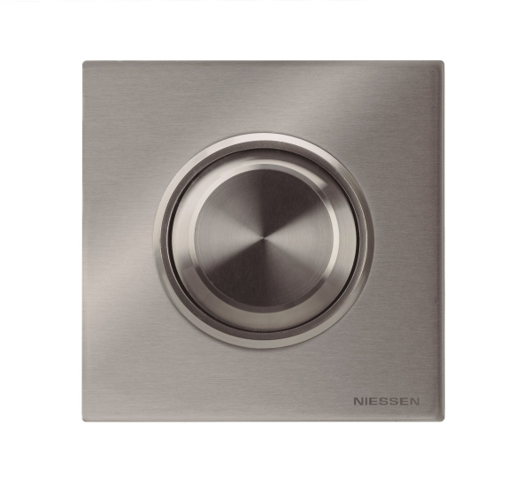 Купить ABB SKY Moon Нержавеющая сталь Рамка 1-постовая 2CLA867100A4001