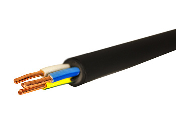 Кабель силовой ВВГнг(А)-LS 3х10ок(N,PE)-0,66 ГОСТ () ВВГнг(А)-LS 3х10 (ок)-0,66