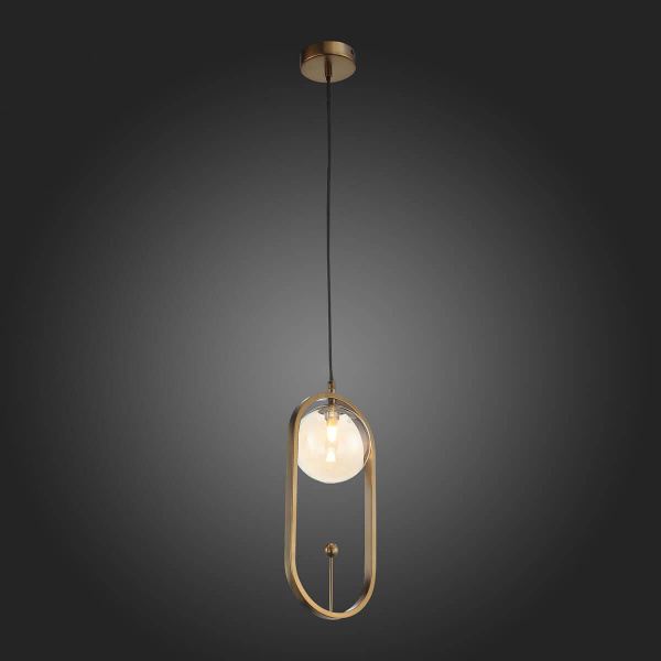 Купить ST Luce SL1201.203.01 Подвес Бронзовый/Коньячный G9 1*28W