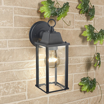 Elektrostandard GL 1008D / Светильник садово-парковый BRICK черный a038438