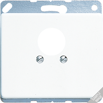 JUNG Крышка для 2-х гнезд черная SL562SW