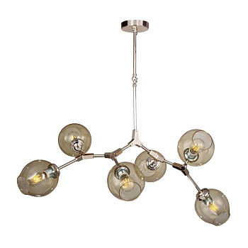 Favourite Bolos Золото/Прозрачная Люстра 6*E27*40W 1741-6P