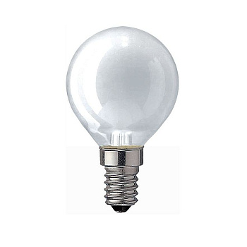 PH Лампа накаливания цветная Kryp 40W E14 230V P45 WH 1CT 921422044219