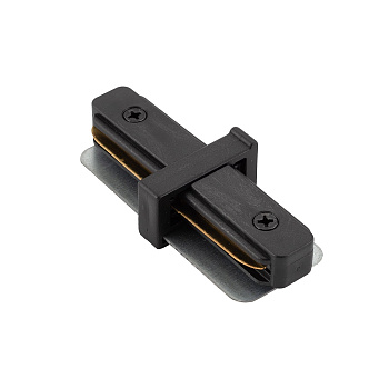 Denkirs TR1101-BK Прямой соединитель для шинопровода, черный