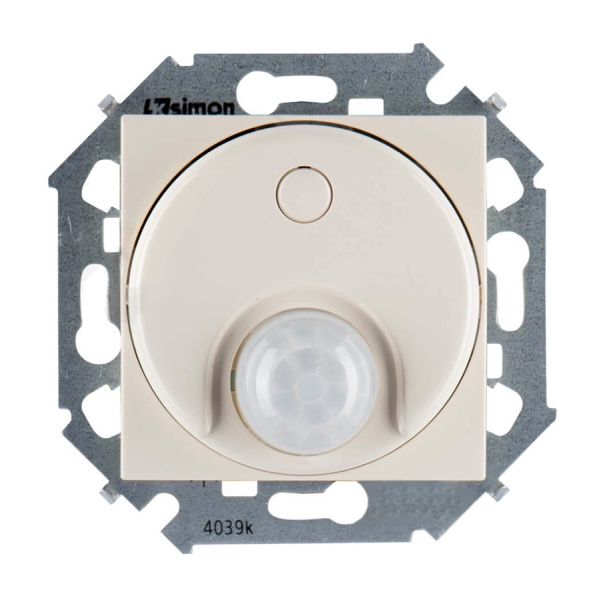 Купить Simon 15 Бежевый Выключатель с датчиком движения 500 Вт, 230 В, винт.зажим 1591721-031