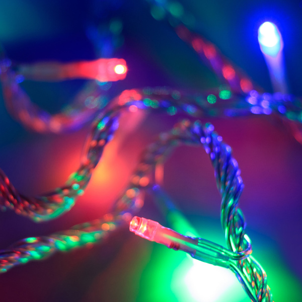 Купить Arlight Светодиодная гирлянда ARD-STRING-HOME-5000-CLEAR-50LED-LIVE RGB (230V, 3.5W) (Ardecoled, IP20) 025763