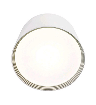 Kink Light 05412,01 Светильник Медина белый d12 h9 Led 18w (4000k)