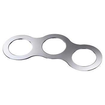 Novotech 358245 NT19 086 хром Рамка декоративная к артикулам 357585-357587, 357589, 357909-357910, 370639-370