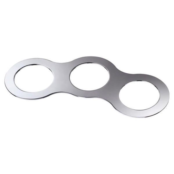 Novotech 358245 NT19 086 хром Рамка декоративная к артикулам 357585-357587, 357589, 357909-357910, 370639-370