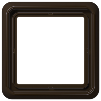 JUNG CD 500 Коричневая Рамка 1-ая CD581BR