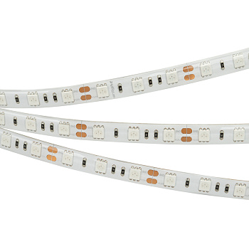 Arlight Светодиодная лента RTW 2-5000SE 12V Yellow 2x (5060, 300 LED, LUX) (14.4 Вт/м, IP65) 015444