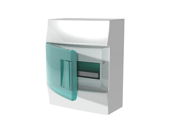 ABB Mistral41 Бокс настенный 8М зеленая дверь (без клемм) 1SPE007717F0320