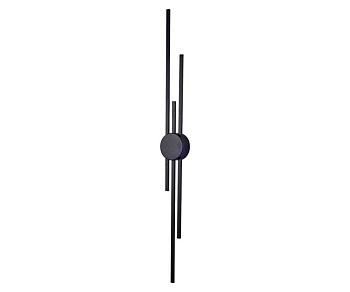 Kink Light 08428-1203,19 Настенный светильник Лорис черный w12*6 h120 Led 35W (3000K)