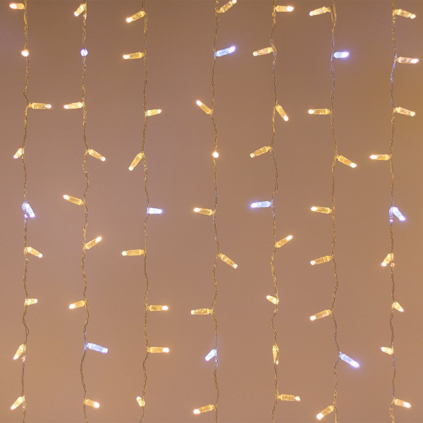 Купить Arlight Светодиодная гирлянда ARD-CURTAIN-CLASSIC-2000x3000-CLEAR-760LED-BLINK Warm-White (230V, 60W) (Ardecoled, IP65) 024869