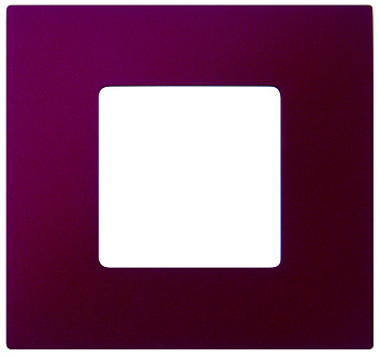 Simon 27 Play Артик Баклажан Рамка-декор 1-ая 2700617-085