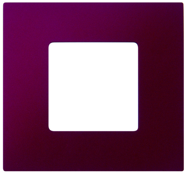 Simon 27 Play Артик Баклажан Рамка-декор 1-ая 2700617-085