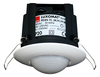 BEG Белый Датчик движения потолочный 360°, диаметр действия 10м IP23 92196