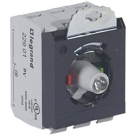 Legrand Osmoz Монтажный адаптер 3 поста 230В, +НО+Н3 конт.бл. винт.кл 023014