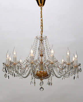 Favourite Monreal Золото Люстра 12*E14*40W 1735-12P Favourite Monreal Золото Люстра 12*E14*40W 1735-12P