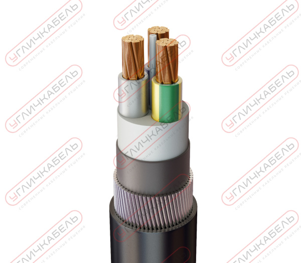 Кабель силовой ВКШв 3х35 мк(N,PE)-1 Угличкабель PL132130352400000000