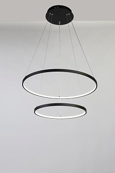 Favourite Giro Черная/Белая Люстра 4000-4200K, LED*80W 1764-10P