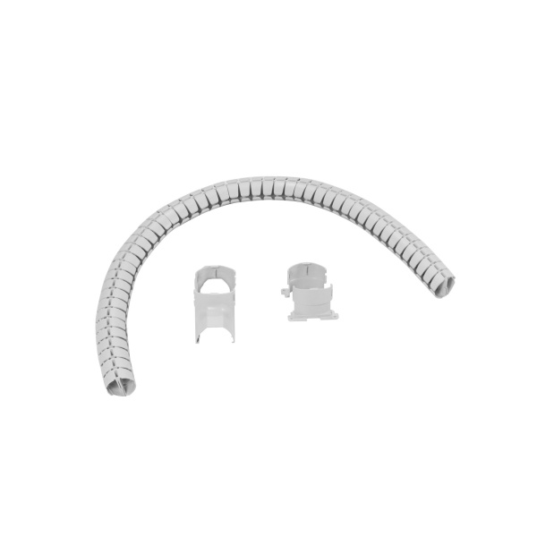 Купить Legrand Гибкий пластиковый соединитель Ovaline, длина 1 метр, цвет серый 653056