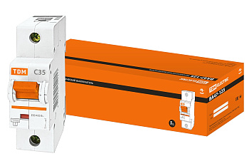 TDM Авт. выкл. ВА47-125 1Р 35А 15кА  х-ка С SQ0208-0054