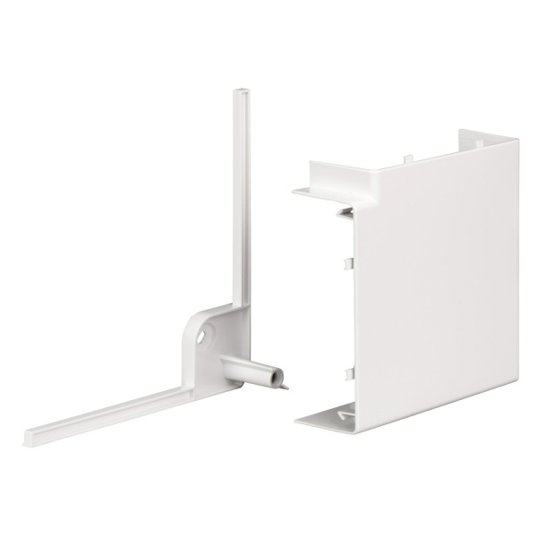 SE OptiLine 45 Угол плоский 165х55мм RAL9003 ISM10403P