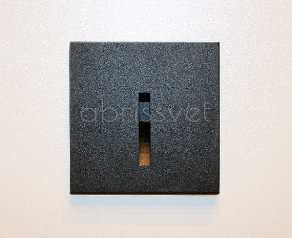 ITALLINE DL 3020 black светильник встраиваемый