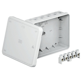 OBO Bettermann Распределительная коробка A18, 125x100x40 мм, красная 2000418