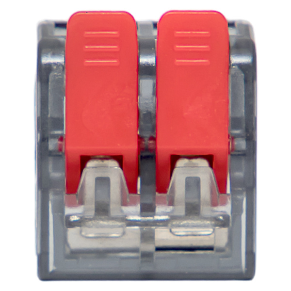 Купить EKF Клемма СМК 221-412 с рычагом 2 отверстия 0.2-4.0 мм2 блистер PROxima