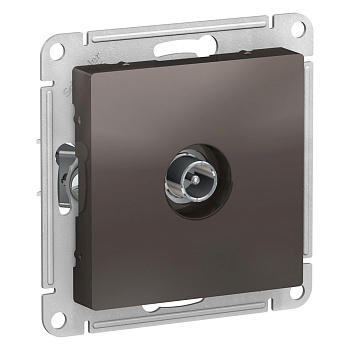 Systeme Electric AtlasDesign Мокко Розетка TV проходная 4DB, механизм