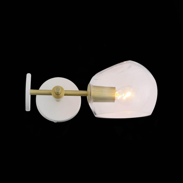 Купить ST LUCE SL434.201.01 Бра  Латунь/Прозрачный E14 1*40W