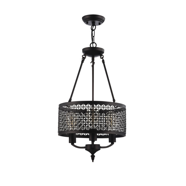 Купить Freya Loft Conte Коричневый Люстра E27 60W FR4166-PL-03C-BL