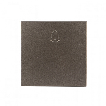 EKF PROxima Валенсия лицевая панель кнопки звонка 10А графит