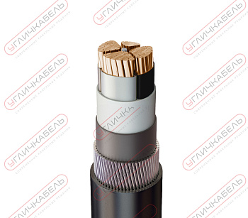 Кабель силовой ВКШв 3х120 мс+1х70 мс(N)-1 Угличкабель PL132131203410703100