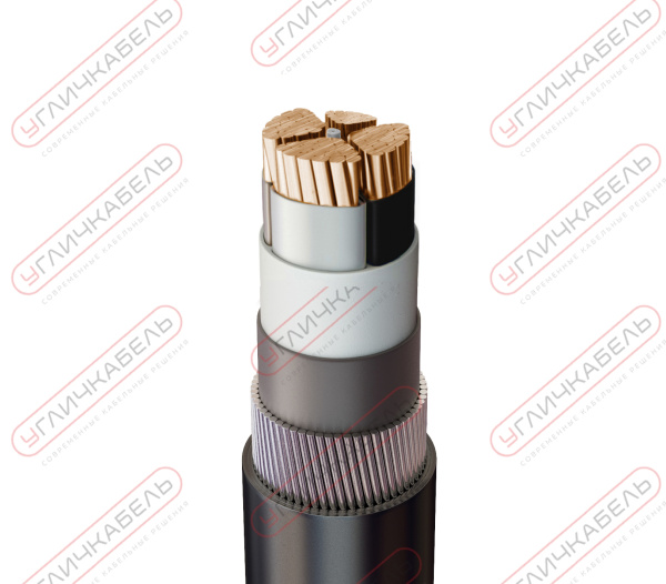 Кабель силовой ВКШв 3х120 мс+1х70 мс(N)-1 Угличкабель PL132131203410703100