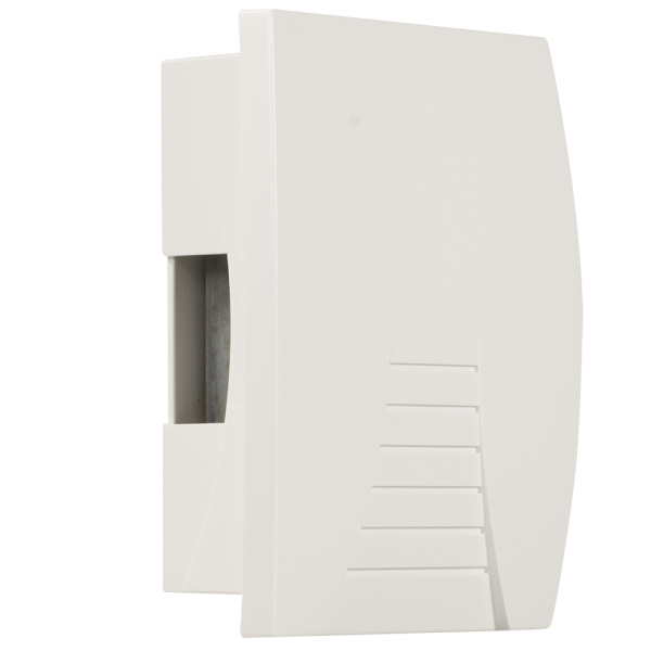 Zamel Звонок "ДУО", проводной, эл.-механич., 220 В, белый, 72/82 дБ GNS-943-BIA