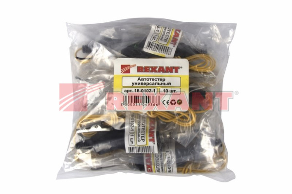 Купить Автотестер универсальный черный (ИГЛА) Rexant 16-0102-1