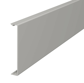 OBO Bettermann Крышка кабель-канала WDK 90x2000 мм, ПВХ серый RAL7030 6022707